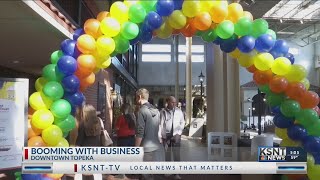 Local businesses flock downtown for Greater Topeka Partnership events
