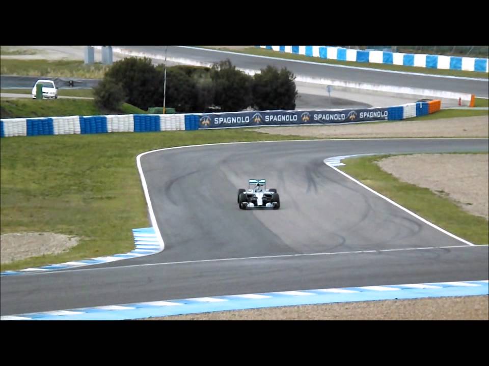 Mercedes - Jerez Winter Test 2015