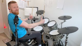 How To Play The Verse Groove From “Rope” by Foo Fighters - One Minute Drum Lesson