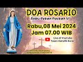 Doa rosario 08 mei 2024  rabu pekan paskah vi  peristiwa mulia