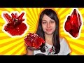 How to grow beautiful red crystal of salt at home