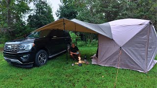 Solo Car Camping - Gazelle 5 Sided Screened Gazebo Shelter