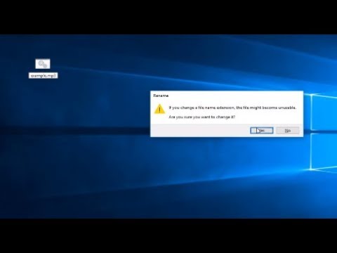 How to Change a File Extension In Windows 10/8/7 [Tutorial]