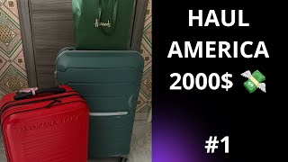 HAUL AMERICA : 2000$ 💸😱 #neiperte #buongiorno #parte1