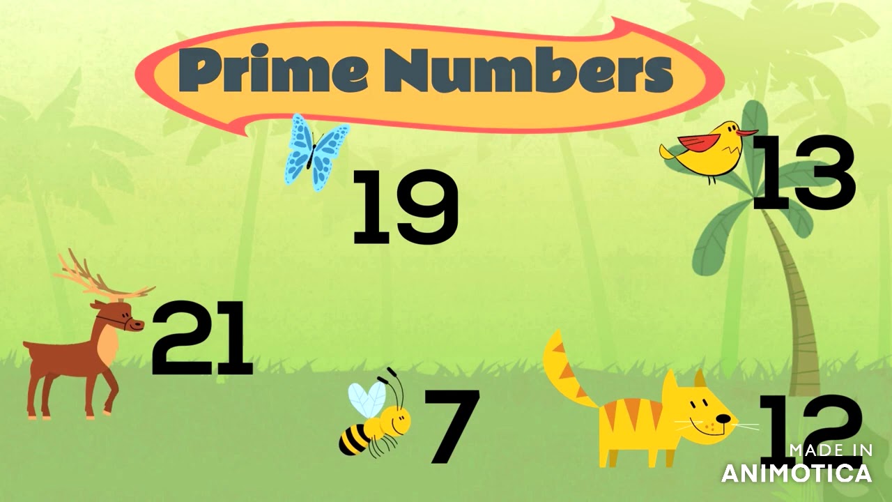 Prime and composite numbers YouTube