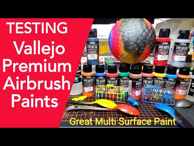 Vallejo Premium Airbrush Paint : 200ml : Satin Varnish