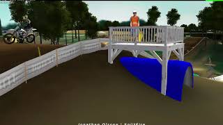 2015 EMF Rd.6 Budds Creek - 250 Moto 1 - Mx Simulator