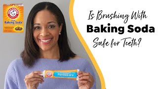 Is #BakingSoda Safe for Teeth? | Arm & Hammer Peroxicare Toothpaste #smiletipsforlife by Dr. Brigitte White 43,700 views 4 years ago 1 minute, 45 seconds