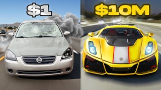 Every Level of Wealth in Cars