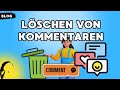 Löschen Von Kommentaren