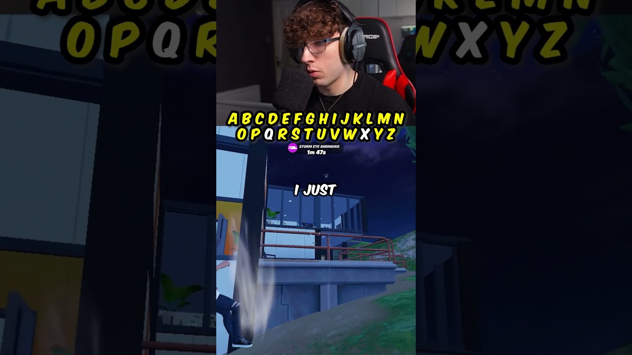 Fortnite, But if I say every letter I lose! #fortnite