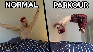 Parkour VS Normal People In Real Life (Part 2)