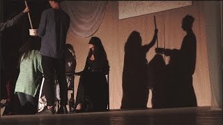 Посвящение студентов театрального колледжа Посвящение студентов театрального колледжа