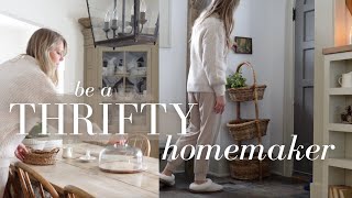 How to be a Thrifty Homemaker | Beautiful Thrift Finds & BudgetFriendly Decor