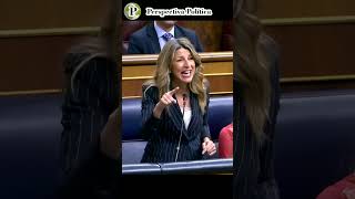 Yolanda Díaz: Hay expresidentes del gobierno que se enriquecen y hacen negocios, unos y otros.