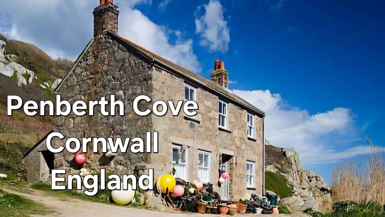 #Penberth Cove, Cornwall,UK,Drone Footage