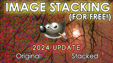 Better Photos Using Image Stacking With GIMP (Updated Tutorial) - Reduce Image Noise