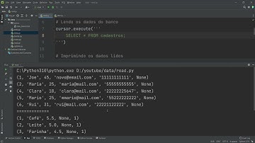 185 - Renomeando uma tabela e uma coluna da tabela no SQLite no Python