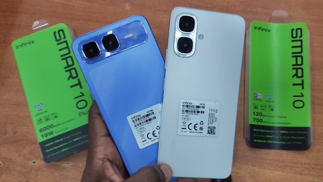 infinix Smart 10 Plus Vs infinix Smart 10 Quick Review - YouTube