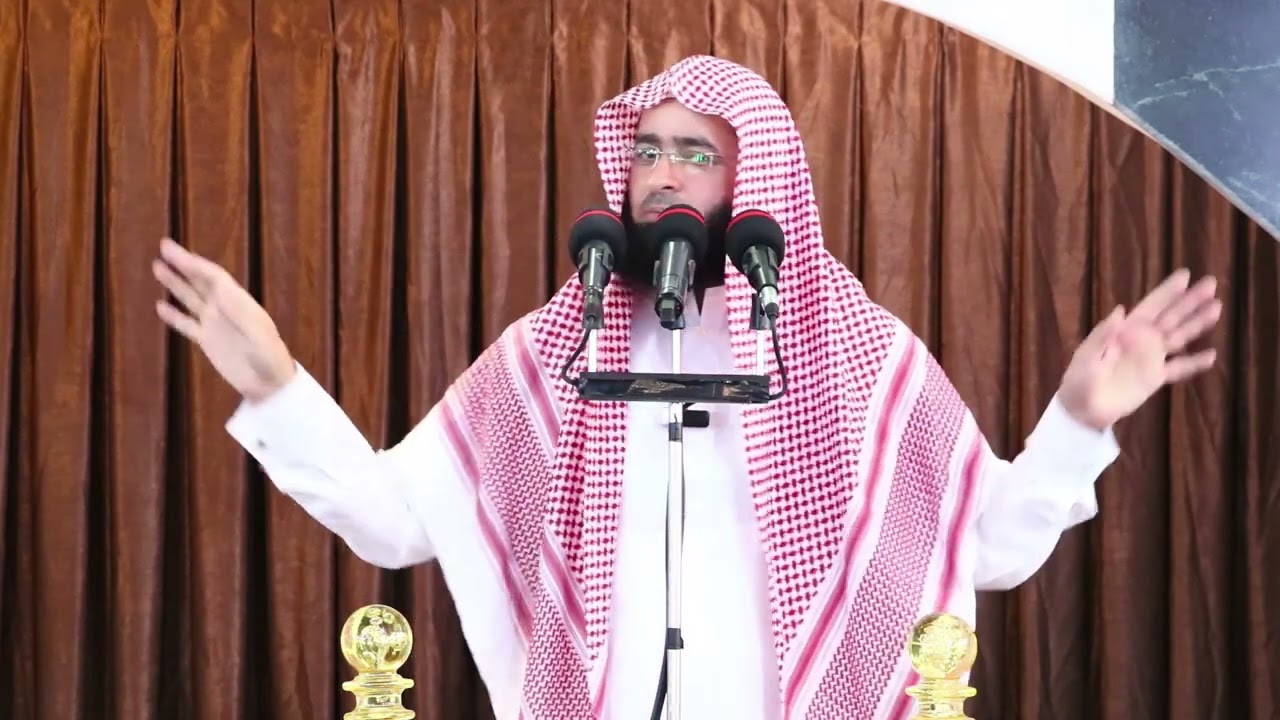 سعدون حمادي ؛ خطبة الجمعة - بعنوان : (حب الله بين الحقيقة والادعاء)