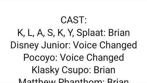 Klasky Csupo Logo Bloopers Part 3 Closeup [Other One is Deleted]