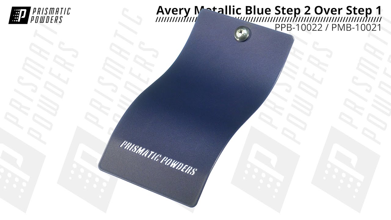 Avery Metallic Blue Step 2 | PPB-10022 | Prismatic Powders