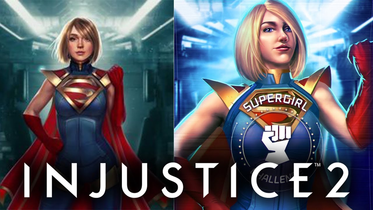 Injustice 2 Mobile - POWERED SUPERGIRL CHALLENGE (FULL) Injustice 2 ...