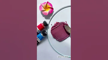 How to make Magenta Colour | #shorts #trending