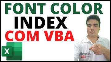 Colorir conteudo de celulas com VBA, Colorir texto com VBA, #ColorirComVBA #ColorirFormaDinamicaVBA