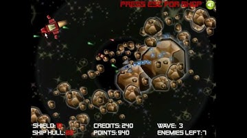 Construct 2 Game - Space Star Shoot