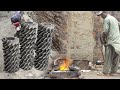Amazing sand casting process with sand mold