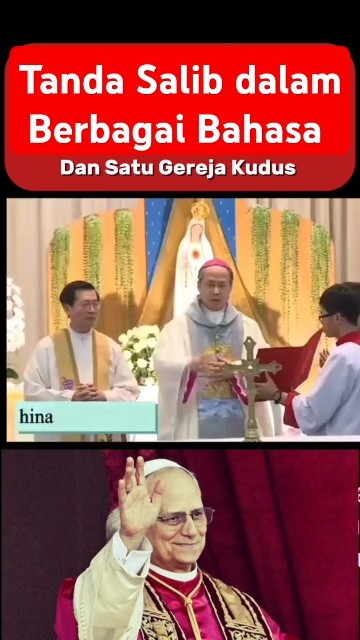 Tanda Salib dalam berbagai bahasa di dunia #tandasalib #doa #doakatolik #katolik #chatolic