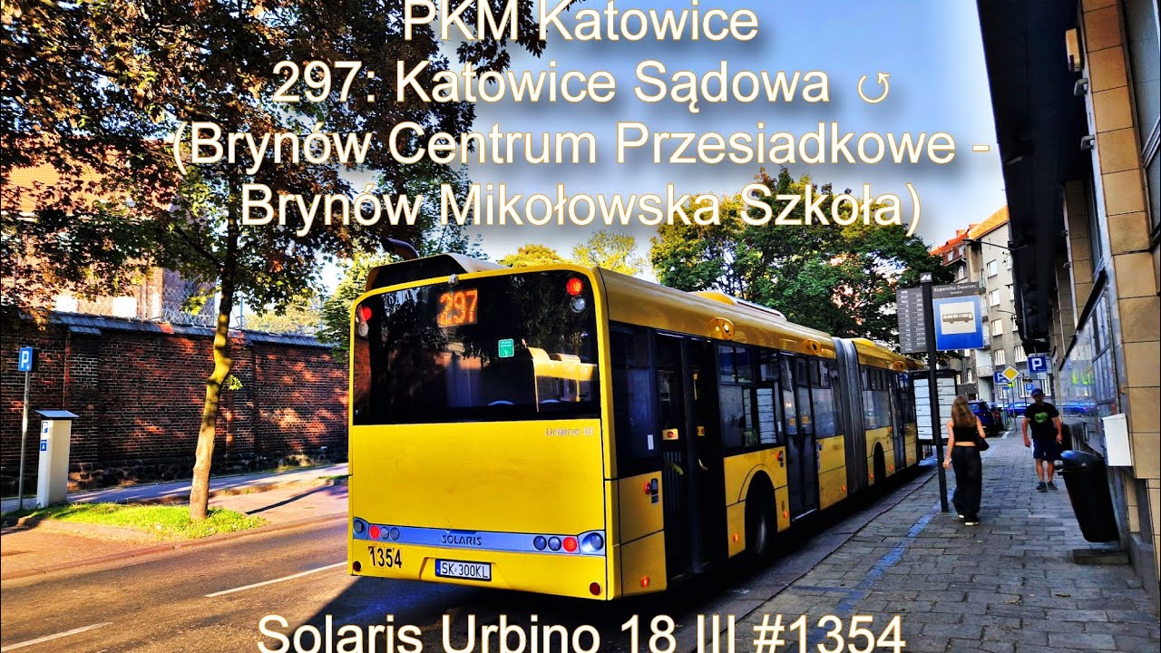 PKM Katowice - Solaris Urbino 18 III #1354, Linia 297