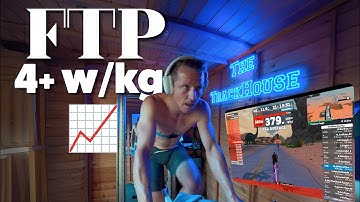 How i got my FTP OVER 4+ w/kg | Zwift FTP Ramp test