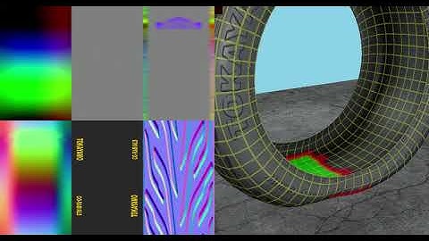GPU TyreSim - 7  HighFriction DrivenWheel sliding thenReverse