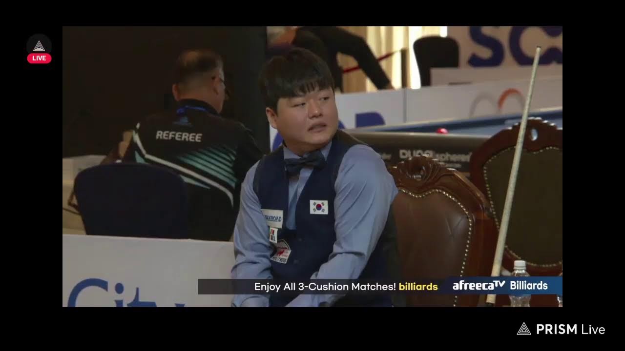 Javier Vera vs Cho, mundial 3 bandas