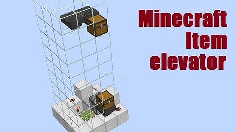 Minecraft Item elevator v2 - Working 1.5 100% efficient & Future-proof!