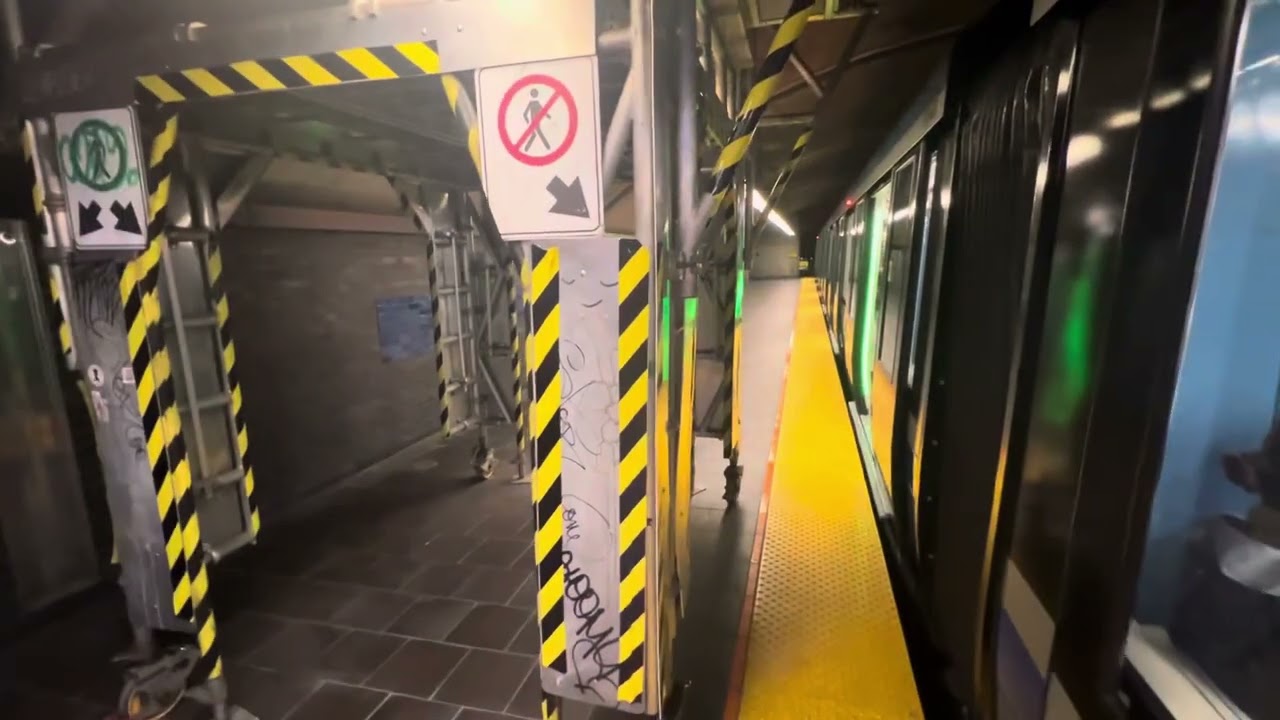 STM Montreal metro Azur (MPM-10) Ride on Set 62 From Bonaventure to Lionel-Groulx with in 360 mode