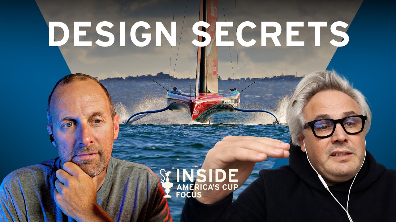 ⁣The Design Secrets America's Cup Teams Can't Share