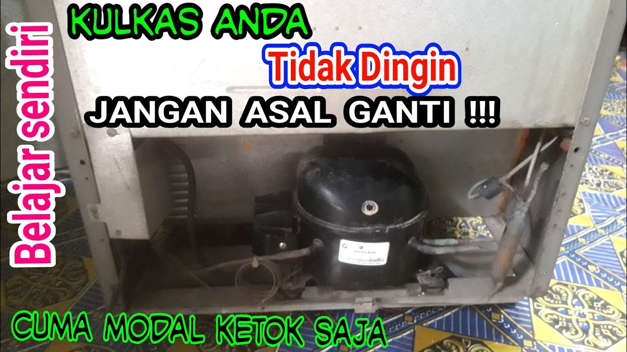belajar service kulkas untuk pemula - YouTube