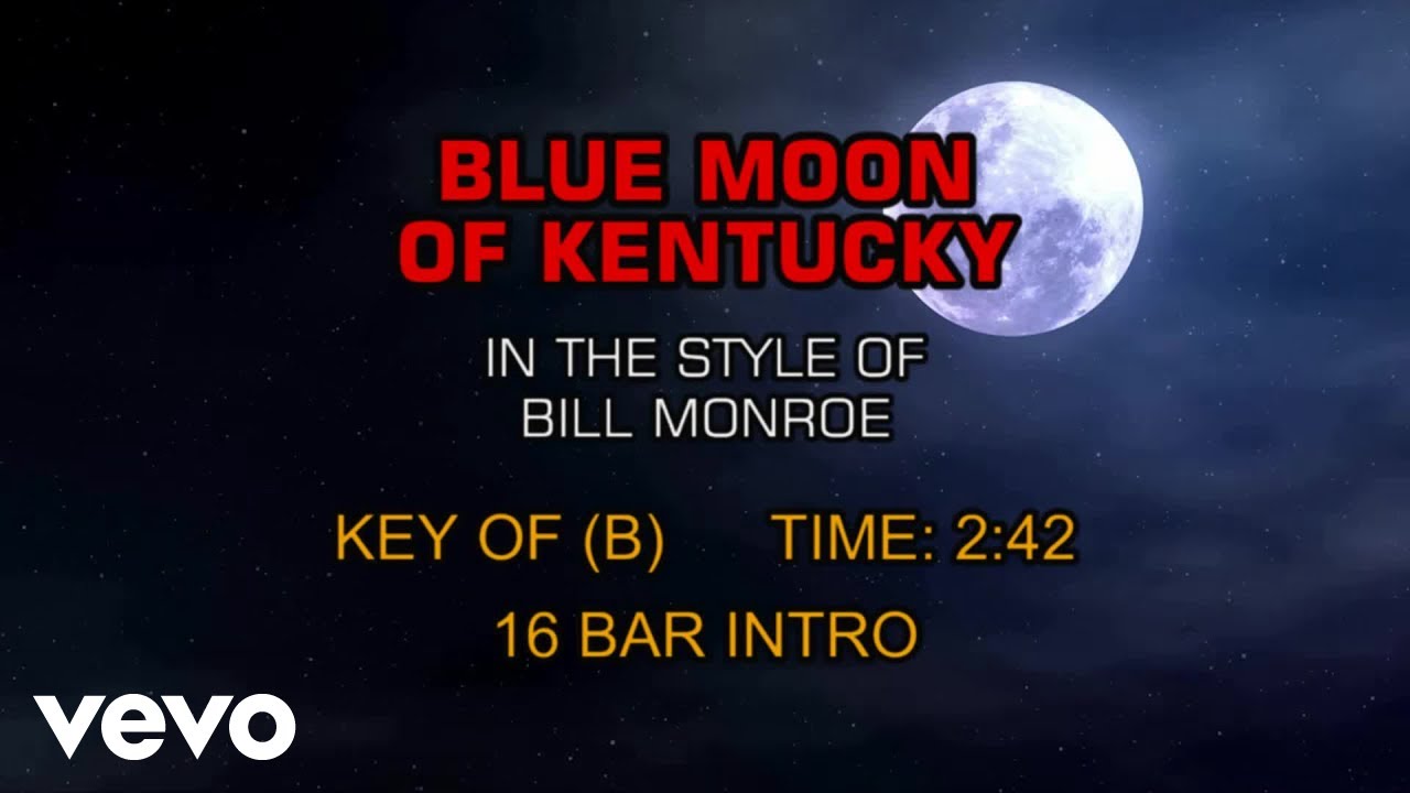 Песня луна луна караоке. Голубая Луна караоке. Караоке песня голубая Луна.