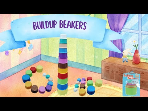 Buildup Beaker Stacking Cups Unboxing | Fun & Colorful Stacking Toy for Kids!