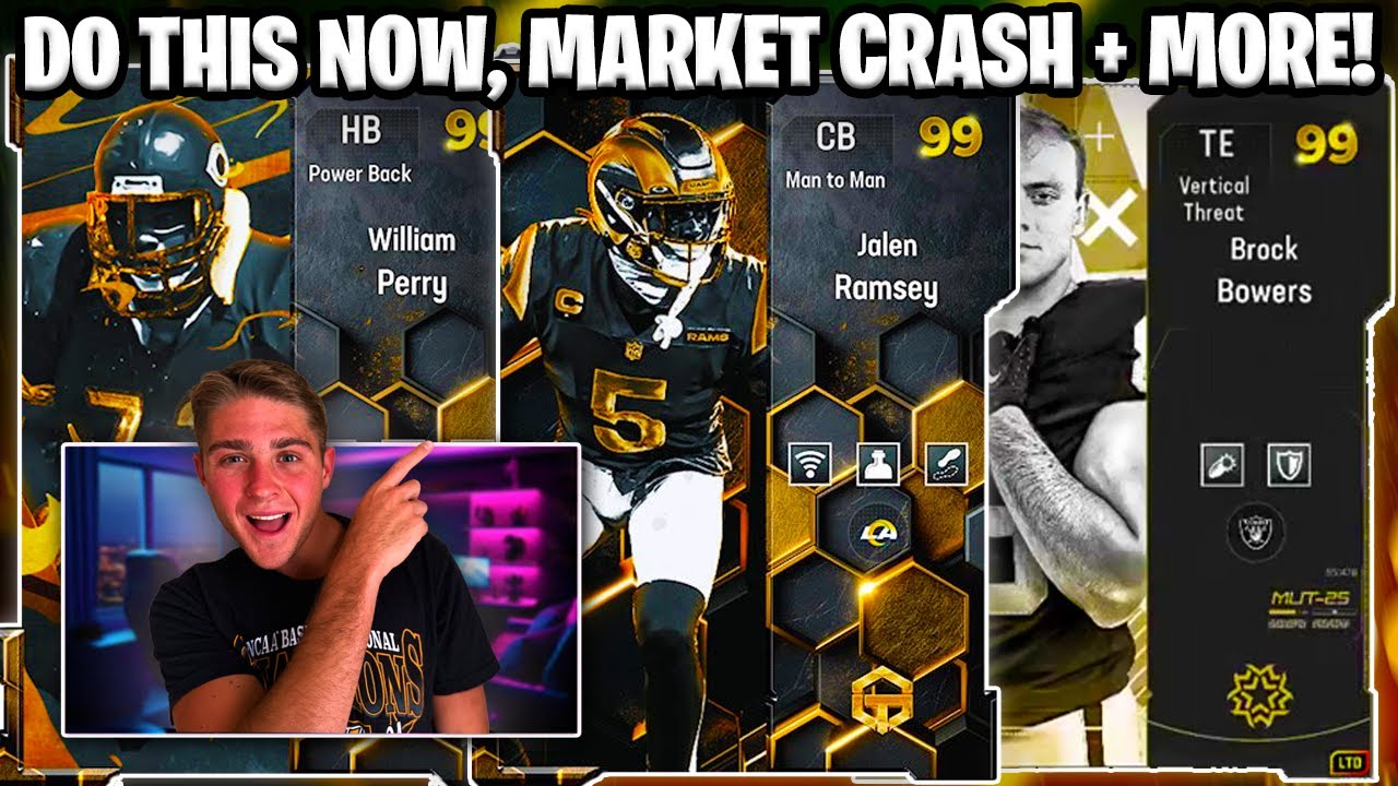 DO THIS NOW! GOLDEN TICKET MARKET CRASH?! FAN APPRECIATION, ROOKIE PREMIERES + MORE IN MADDEN 25!