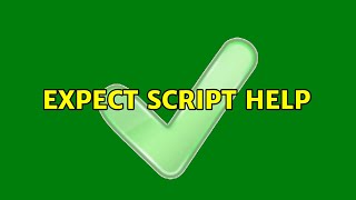 Ubuntu: Expect script help