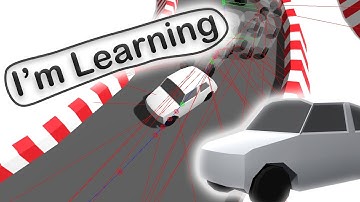 Self-driving Car - Reinforcement Learning - Neuroevolution (Neural networks and Genetic)