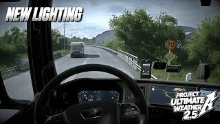 New Lighting in ETS2? | Project Ultimate Weather 2.5 Preview
