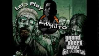 GTA San Andreas multiplayer (MTA) Обзор сервера Zombie Hell Party