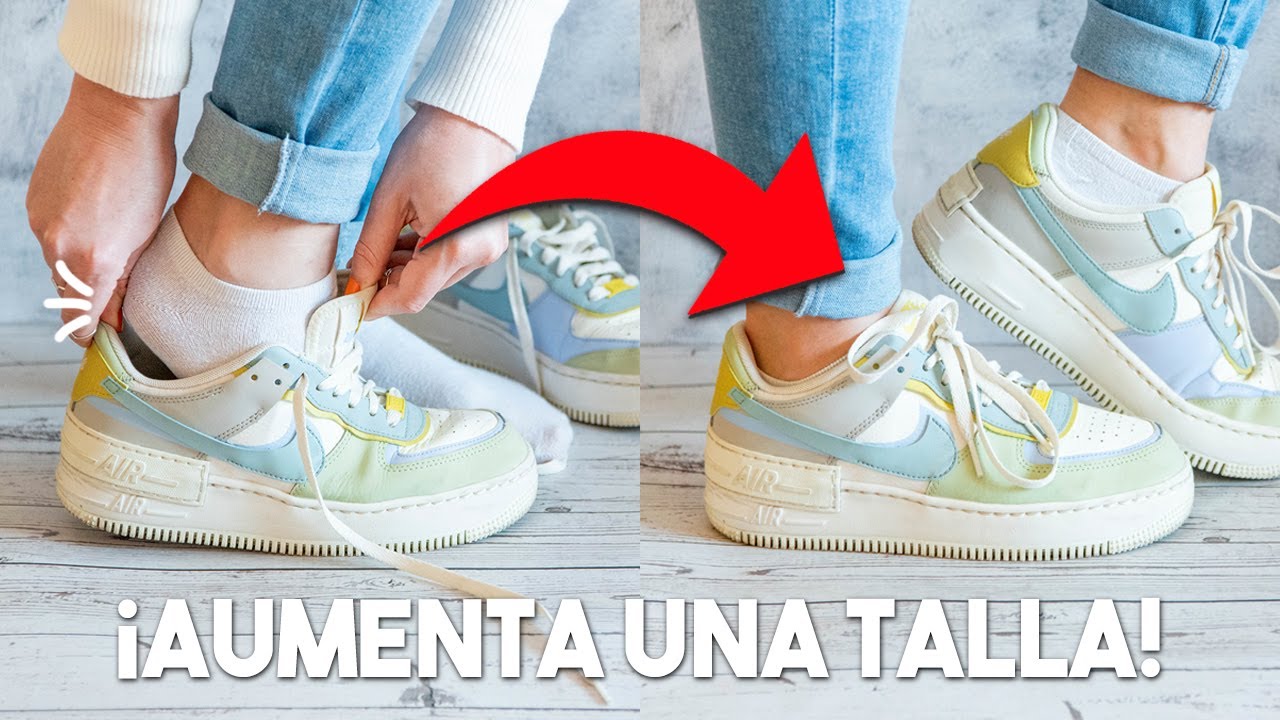 conferencia habla Frustración Cómo AGRANDAR unos ZAPATOS que te APRIETAN 👟✓ (Aumenta Una Talla) - YouTube