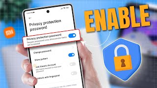 How To Set Privacy Protection Password on Xiaomi Phones | Set App Lock on MIUI Settings screenshot 3