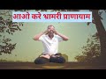 Aao kare bhramari pranayam| भ्रामरी प्राणायाम| #योग #yogaindia #yoga #yogapractice